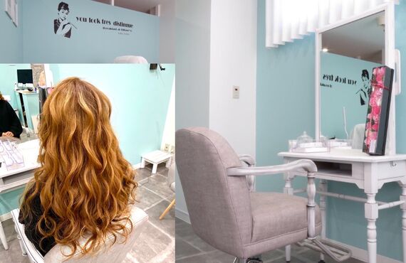 マツエクとネイルの施術も可能です